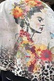 Laundry B Suko Suedette Bomber Jacket Freida Butterfly